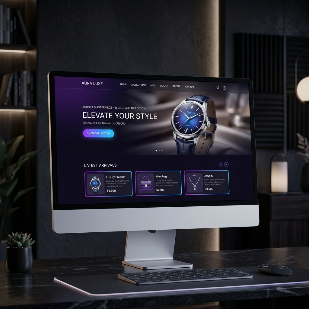 E-commerce website design